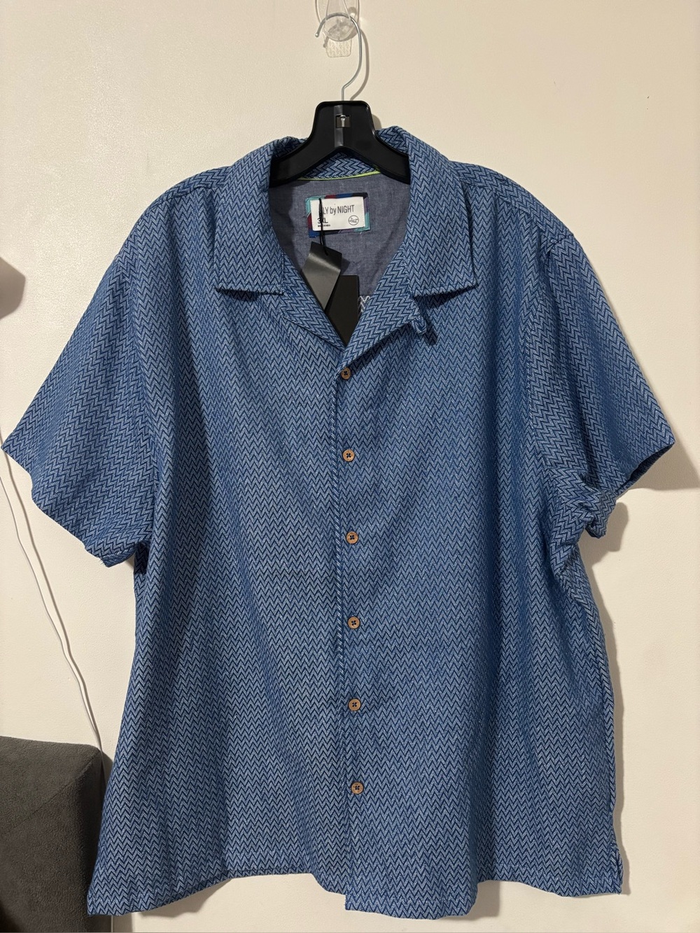 Fly By Night Mens Shirt Size 3XL